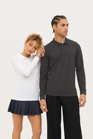 Рубашка поло мужская с длинным рукавом Perfect LSL Men, фото 4