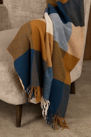 Плед Fleco, синий, фото 5