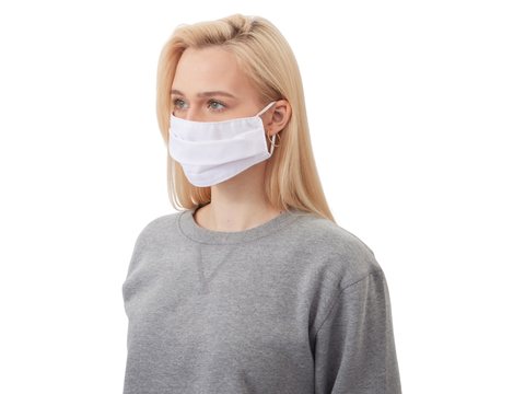 Маска для лица многоразовая для сублимации, M-L, фото 4